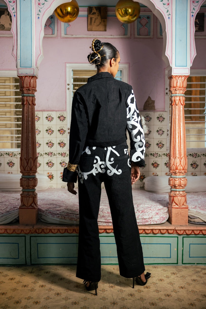 Jalebi Hand-Painted Pants