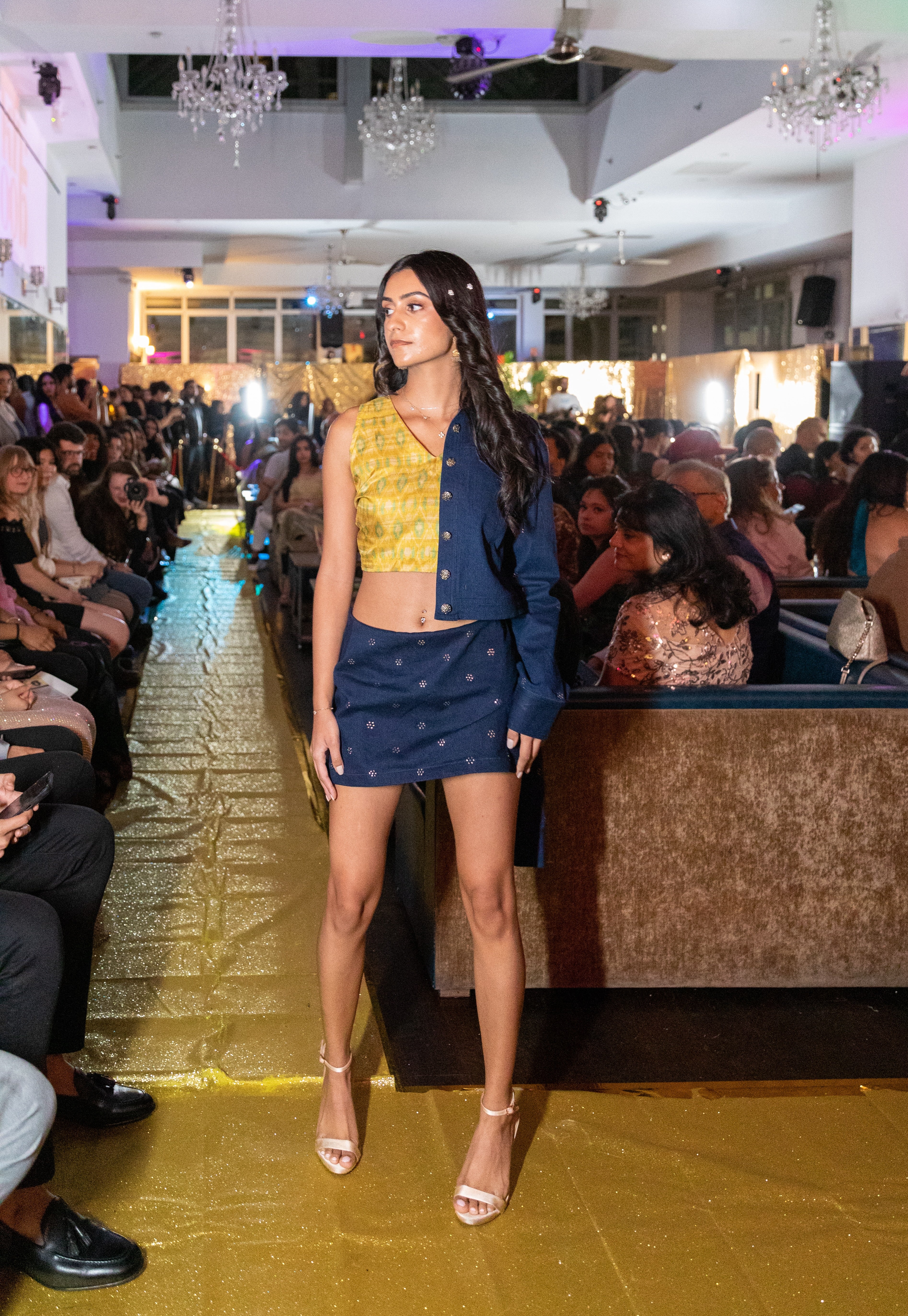 Raat Rani Embroidered Skirt