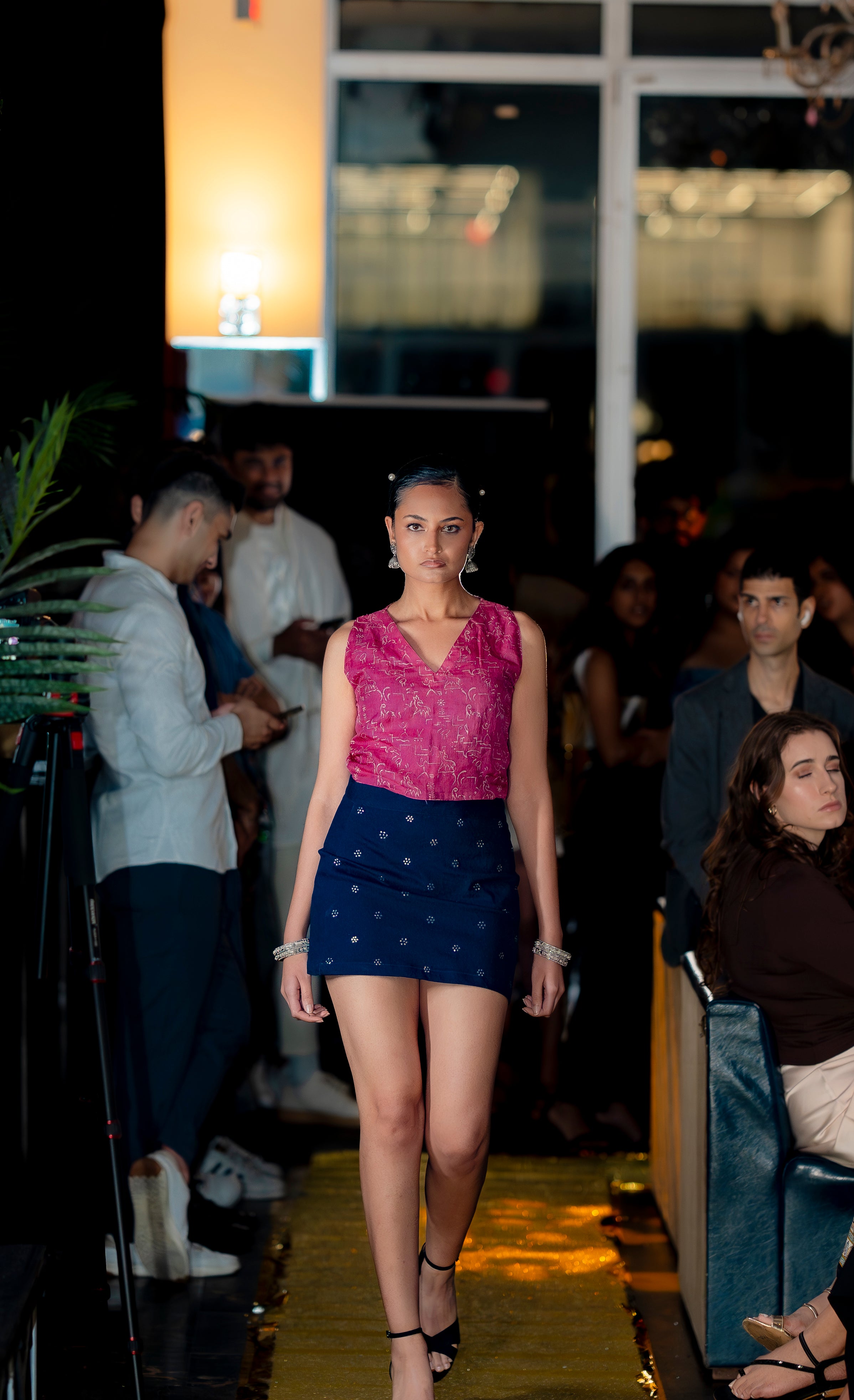 Aangan Handwoven Mini Skirt Set