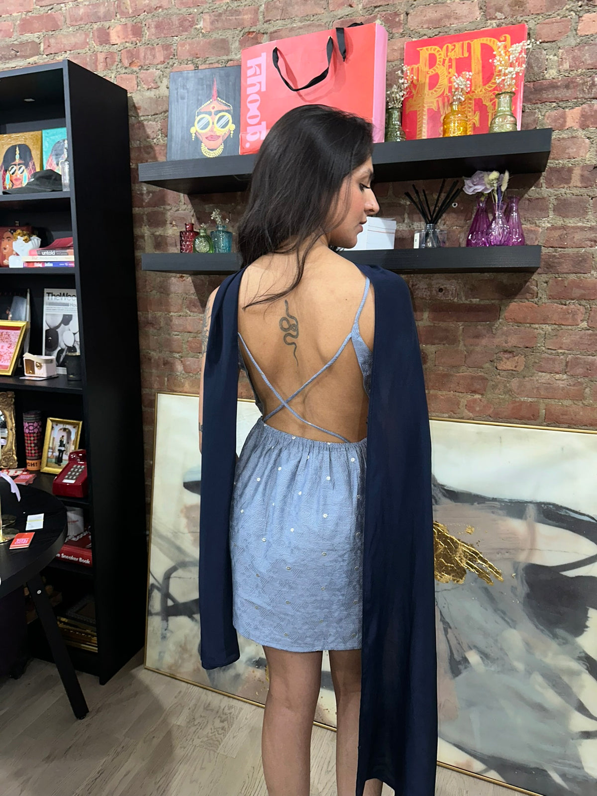Vestido de dupatta Devi
