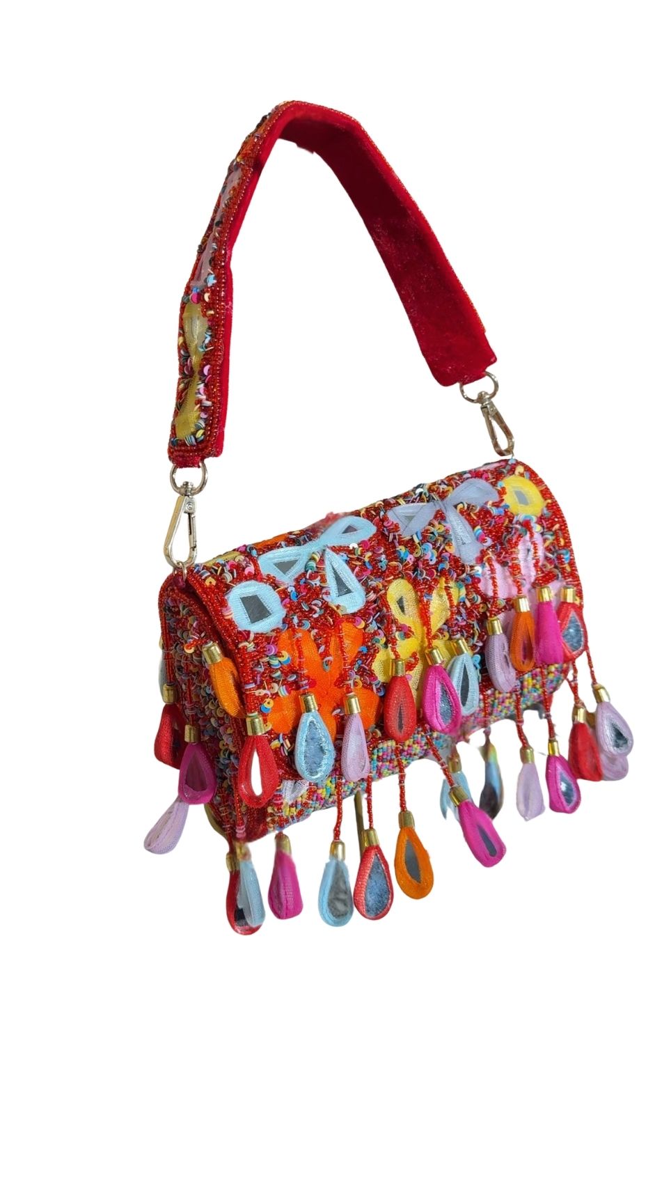 Tara Hand Embroidered Mirror Bag