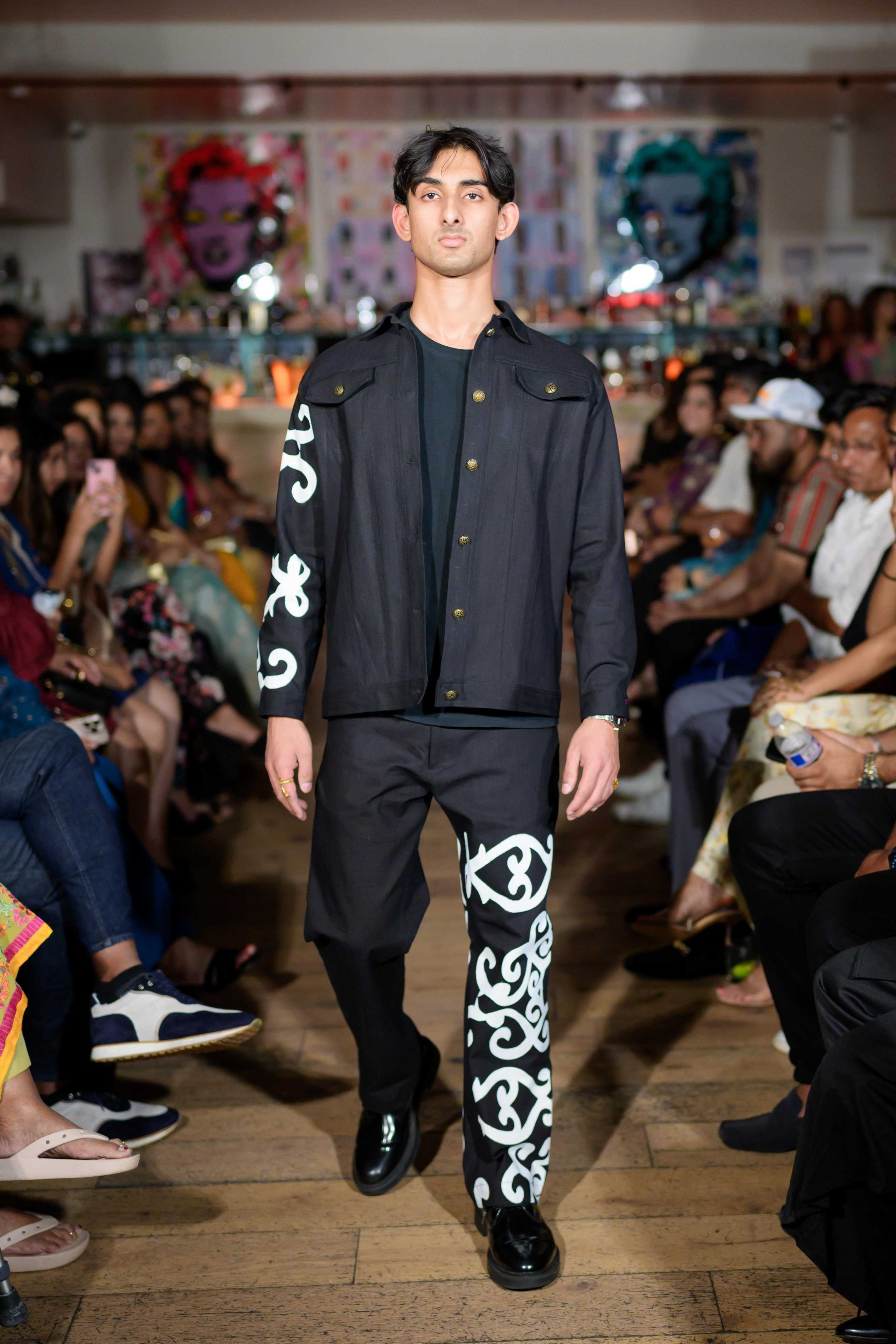 Jalebi Hand-Painted Men's Coord