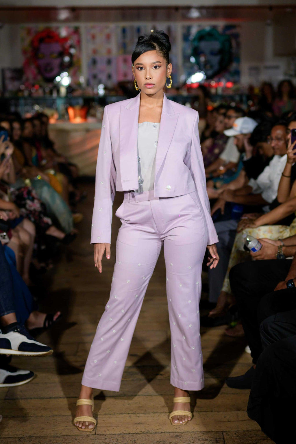 Pantalones bordados Sitara