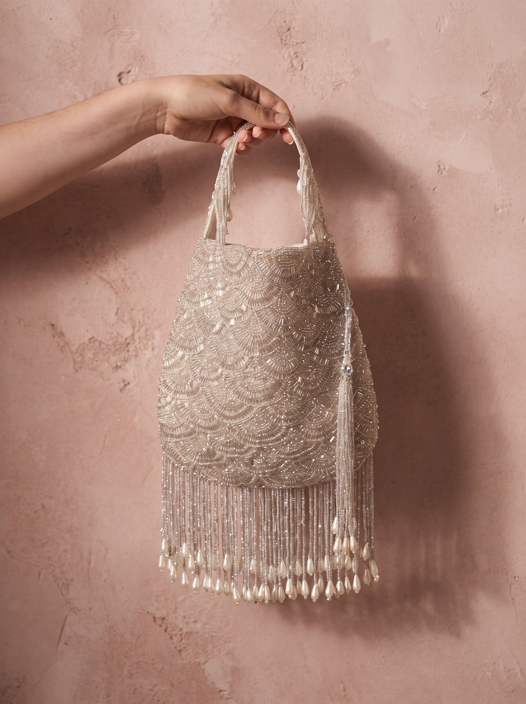 Bolso de borla vieira