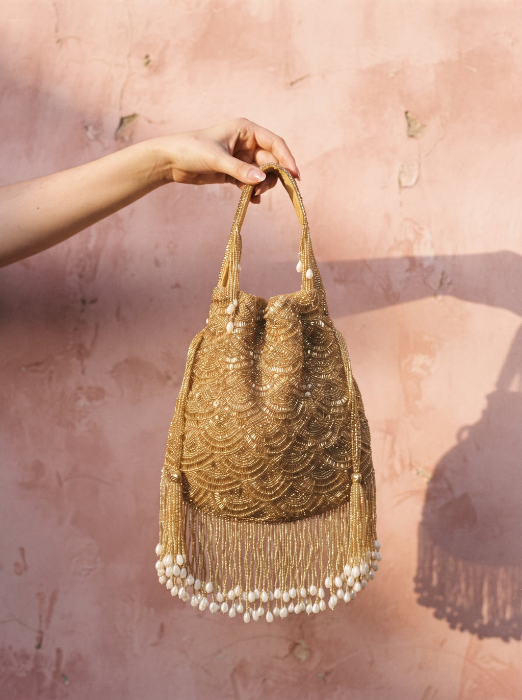 Bolso de borla vieira