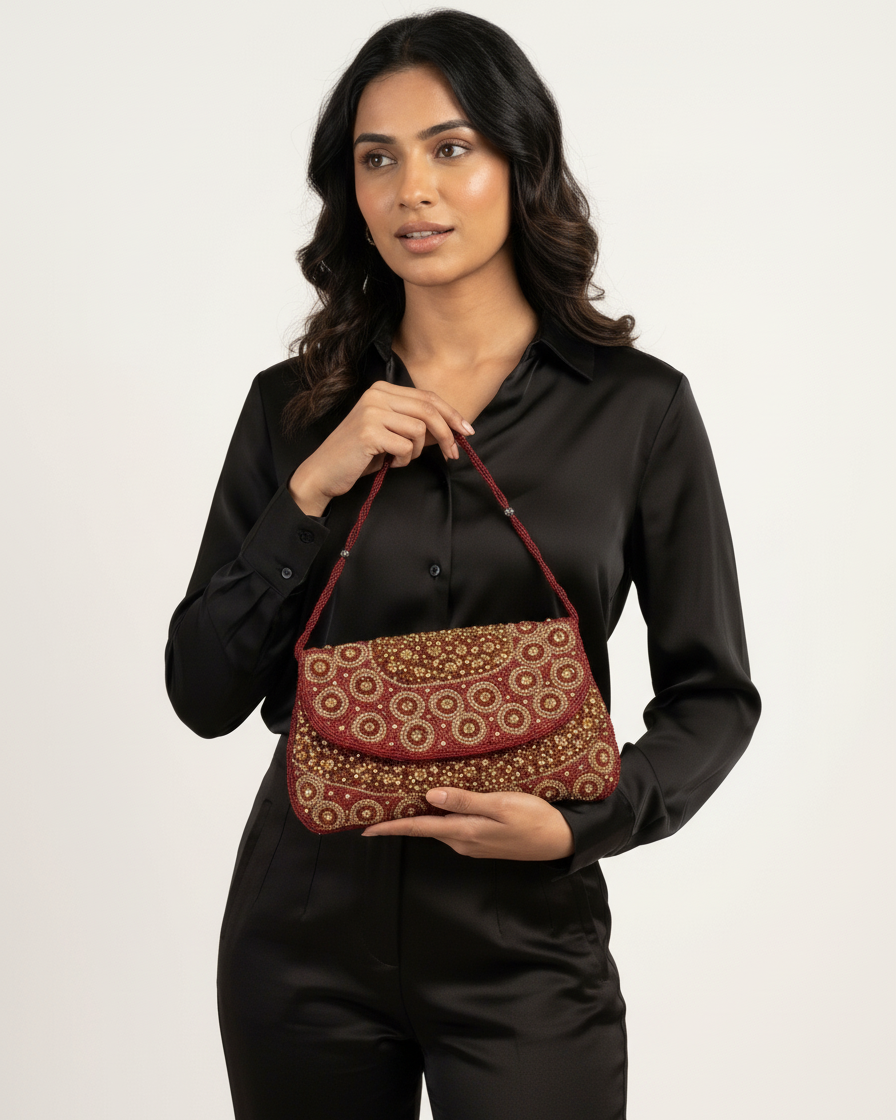 Beaded Evening Purse